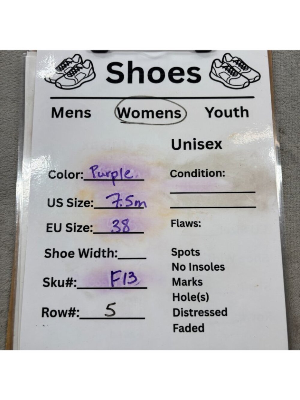 Franco Sarto Natalia Pumps Womens 7.5 Purple Leather Stylish Bow Detail Slip On - Picture 9 of 9
